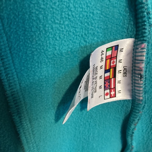 Spider Teal core sweater size M - Picture 8 of 11